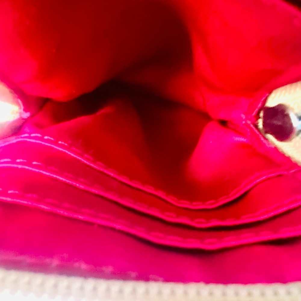 Coach Y2K legacy  Multicolor Vertical Stripe wristlet - Picture 5 of 6